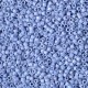 Miyuki delica kralen 11/0 - Opaque glazed frosted rainbow soft blue DB-2318